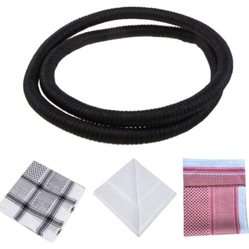 M2EA Muslim Men Plaid Headscarf Arab Shemagh Dubai Turban Neck Wrap Headcover
