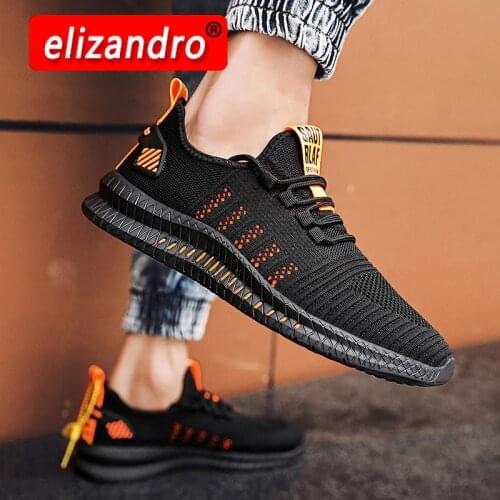 Mens Sports Shoes Breathable Jogging Shoes Outdoor Sports Fashion Comfortable Casual Gym Mens Shoes Large Size