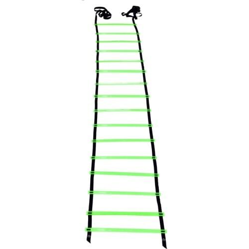 8m Nylon Straps Training Ladders Agility Speed Ladder Stairs Agile Staircase for Fitness Soccer Football Speed Ladder Equipment