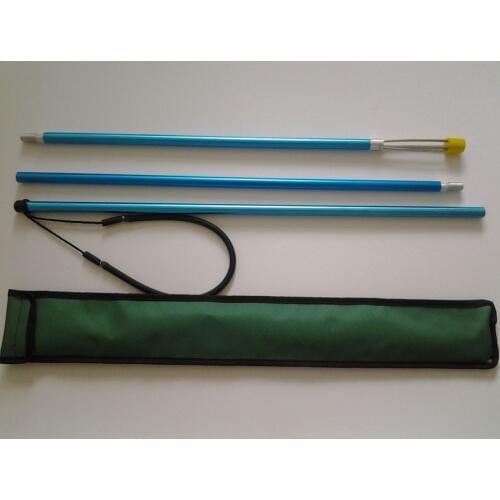 100% Brand New 2.2M poleSpear 3 in 1 Aluminium Straight Polyspear Spear fishing fork pole spear Retractable pole spearfishing