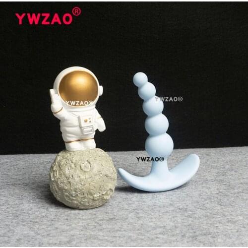 YWZAO Sex Toys Ass Silicone Big Butt Men Bdsm Prostate Massager For Adults 18 Intimate Erotic Women Anal Plug Goods G03