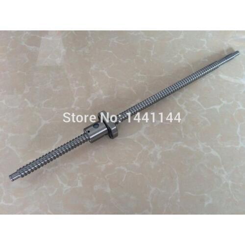 SFU1605 200mm 250mm 300mm 350mm 400mm 450mm 500mm 550mm 600mm 650mm ballscrew BK12/BF12 end machined CNC parts RM1605