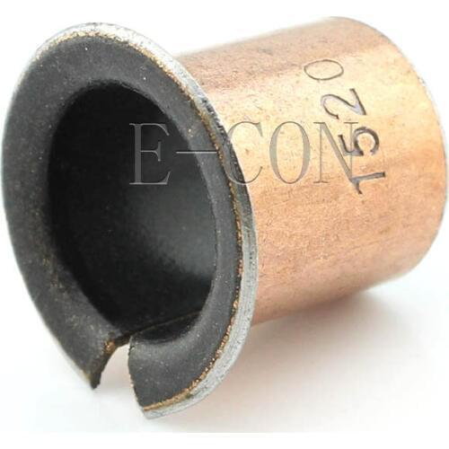 1/5/10PCS SF-1F 1520 Self Lubricating Flanged Openings Bearing Bushing Sleeve 15*17*20mm