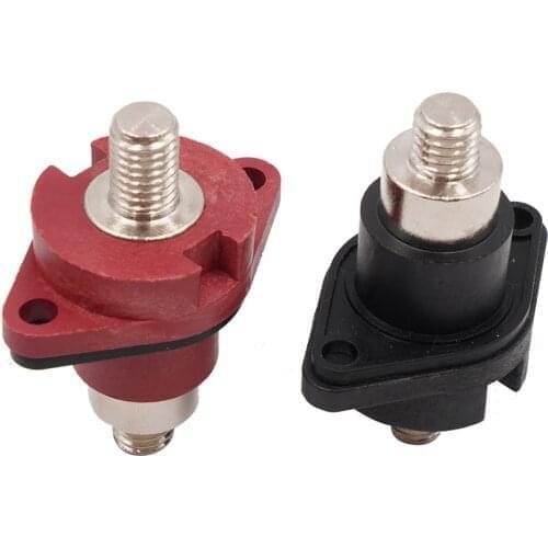 1pc 200A Through Type Energy Storage Backup Power Supply Terminal Battery Pole Terminal High Current Threaded Terminal