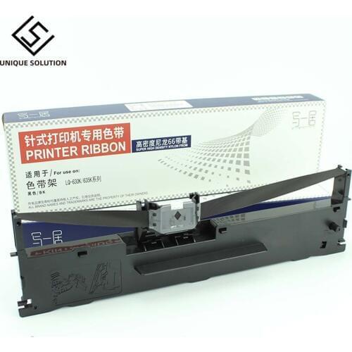 1PC S015290 Black Dot Matrix Ribbon Cartridge for EPSON LQ 610K 615K 630K 630KII 635K 730K 735K 80KF 82KF Stylus Printer