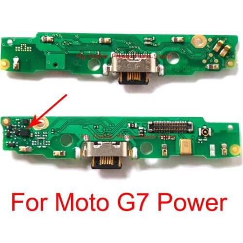 10 PCS Top Best Quality USB Charging Port Board Flex Cable For Motorola Moto G7 Power Charger Board Connector Repair Parts