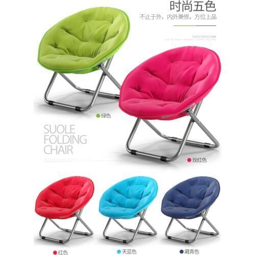 80*76*52cm High quality Comfortable breathable Moon Chair Folding lounger sofa chair