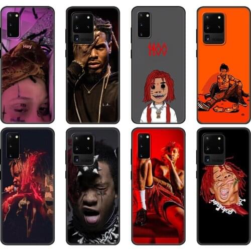 Black tpu Case For Samsung galaxy S20 /S20 PLUS/S20 ultra/S20+ /S20FE back cover Rapper YG