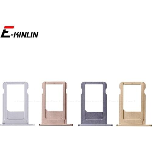 For iPhone 6 6S Plus Sim Card Tray Slot Holder Adapter Repair Parts