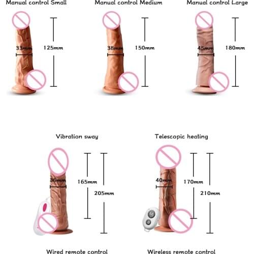 Dildos for women Wireless remote control vibrator toys for adults Artificial dildo machine realistic penis thrusting dildo