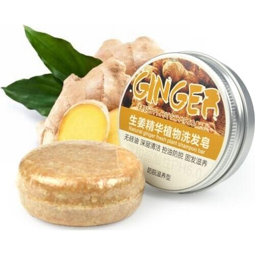 Fashion Handmade Hair Growth Shampoo Soap Cold Processed Soap Hair Shampoo Bar 100% Pure Plant Hair Shampoos Hair Care TSLM1