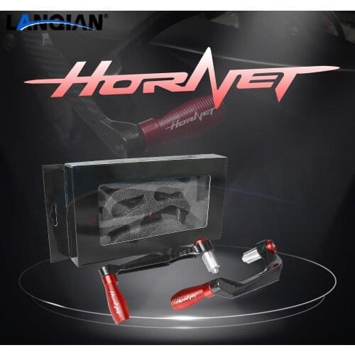 Motorcycle Handlebar Grips Guard Brake Clutch Levers Guard Protector For Honda CB599 CB600F CB650F CB919 Hornet CBR 600 All Year