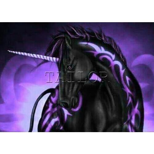 5d diamond painting kit set complet cuadros landscape horse unicorn art full square embroidery dirll drawing Cross stitch mosaic