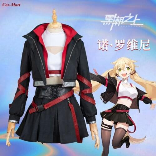 New Arrival Game Unknown Future Noe Rovinj Cosplay Costume Combat Uniform Skirt Female Activity Party Role Play Clothing XS-XL