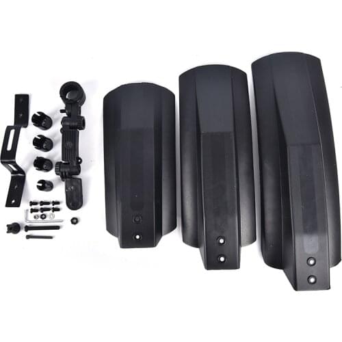 2PCS Snow Bicycle Mountain Bike Front Rear Mud Guard Fenders Fatbike MTB Bike Cycling Fenders Parts For Fat Tire