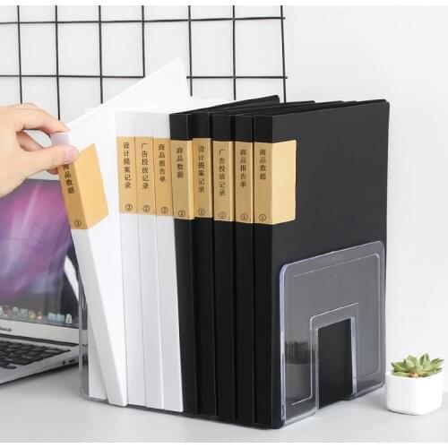 Paper Clipboard Folder Storage Writing Pad Board Clamp Book Clip Pad Folding File Clipboard A4 Office Stationery School Supplies