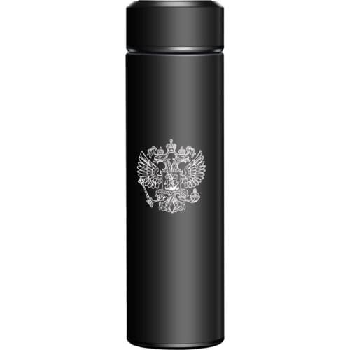 Russian Double-headed Eagle Smart Insulation Stainless Steel Smart Cup Temperature Display Tea Cup Bottle in-Car Thermos