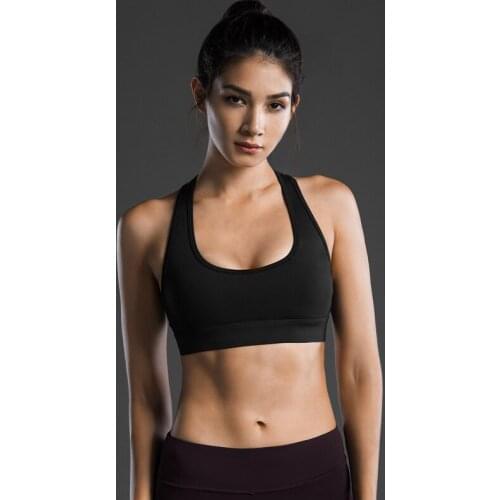 Sexy Fitness Women Sports Bra Mesh Breathable Women Yoga Bra Plus Size Sport Bh Women Running Workout Push Up Bra Top