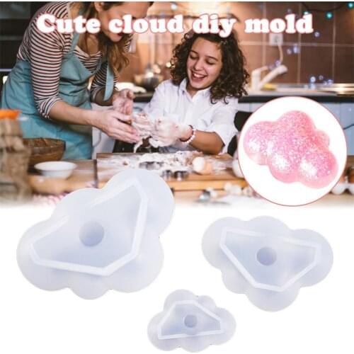 Silicone Mold Handicraft Cloud Mold DIY Baking Tools Handicraft Cloud Mold Decoration For Cake Fondant Chocolate Making