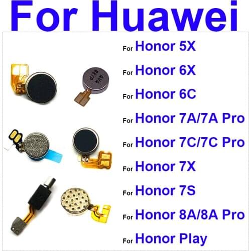 Vibration Motor Module For HuaWei Honor Play 8A 7A 6A 7X 6X 7S 7C 6C 5C Pro Vibrator Flex Cable Replacement Parts
