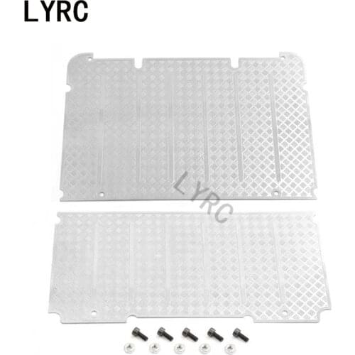 1 Set Climbing car trx4 luggage rack non slip metal luggage rack floor Land Rover protective skylight panel upgrade accessories