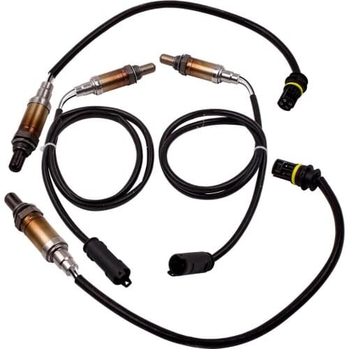 4 PCS O2 Oxygen Sensor for BMW X3 X5 Z3 Z4 01-06 Upstream & Downstream 2344672