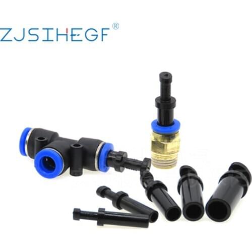 5PCS Pneumatic Blanking Pipe Plugs Plastic Connector Tube Air Hose Fit pp4 pp6 pp8 pp10 4mm 6mm