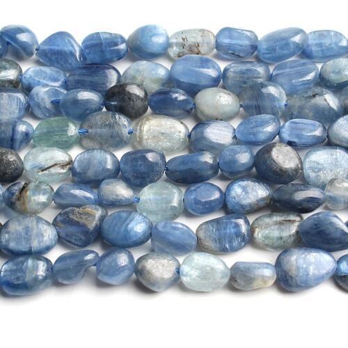 6-8mm Irregular Natural Kyanites Quartzs Stone Beads Loose Spacer Beads for Accessories Jewellery Making 15'' Strand
