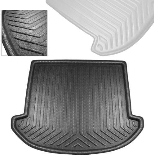 For 2013-2018 Hyundai Santa Fe (DM) 7 Seats Black Car Boot Mat Rear Trunk Liner Cargo Floor Pad High Quality Car Accessories