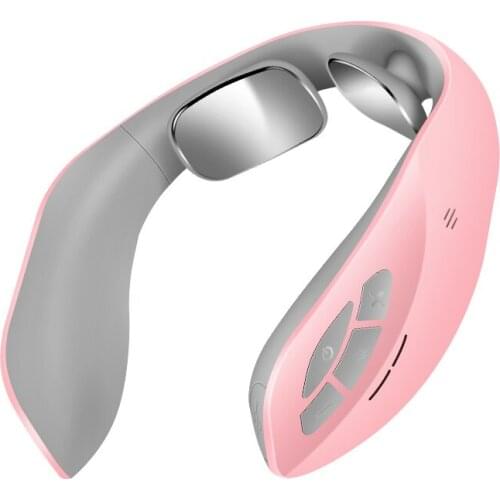 Electric Neck Massager Pain Relief Neck Pulse Back Power Control Far Infrared Heating Health Care Relaxation Cervical Vertebra