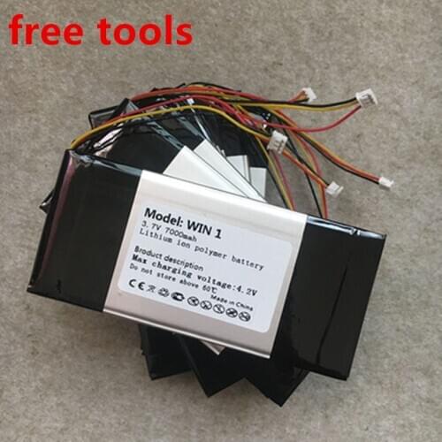 NEW 3.7v 7000MAH Original size battery for GPD WIN1 / WIN GPD Mini Pocket PC batteries+ tools