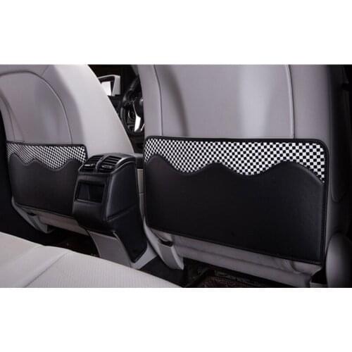 Fit For Bao Jun BaoJun 310 W 330 360 510 530 560 610 630 730 Leather car seat back Armrest box back Anti-Kick pad mats protector