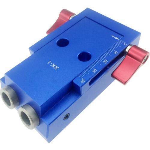 Portable Pocket Hole Jig Kit System With PH1 Screwdriver 9.5mm Drill Bit Set For Carpenter WoodWorking Hardware Tools