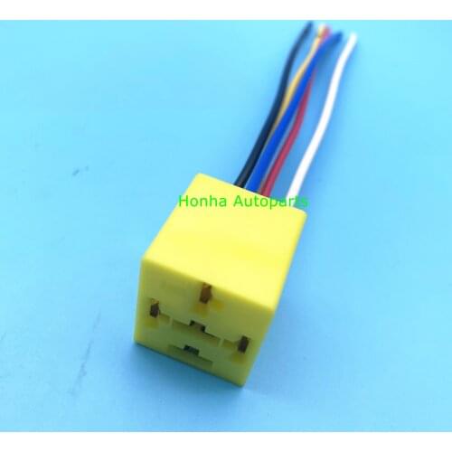 5 Hole Connector Electrical Automotive Sockets For Car Wire Harness DJ7058-6.3-21