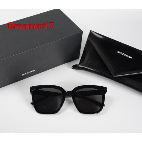 2020 New Fashion Korea Brand oversized Sunglasses Square Acetate Polarized UV400 Gentle Dreamer 17 Sunglasses For women men