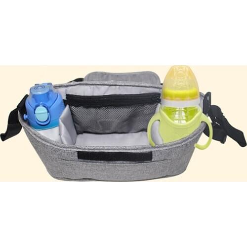Baby Stroller Organizer Nappy Bag Hook Hanging Carriage Waterproof Bottle Bag Handbag Cart Organizer Diaper Bag