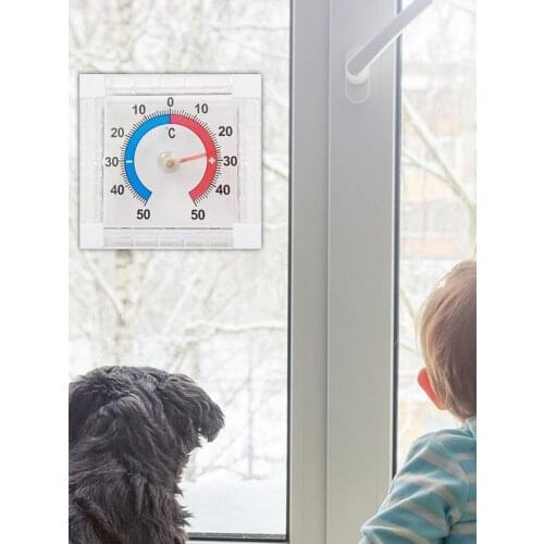 Thermometer Window Measurement Indoor Hygrometer Wall Garden Home Graduated Disc Thermometer Outdoor Monitor