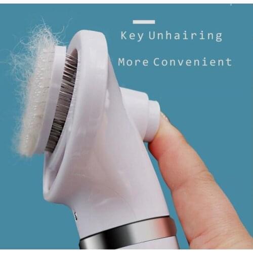 Dog Supplies Pet Hair Dryer Hair Drawing Artifact Hair Comb Dog Machine Integrated Hair Dryer Teddy Hair Blowing Comb Beauty