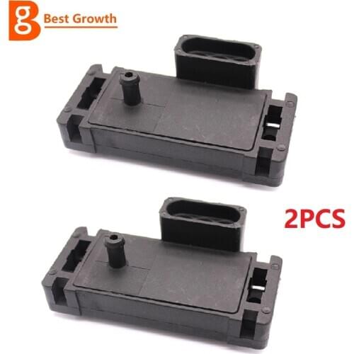 2PCS 2Bar 100% Test MAP Sensor Turbo Boost For Opel Vauxhall Monterey Movano CHEVROLET BLAZER 16040609 12569241 1238786 Y033