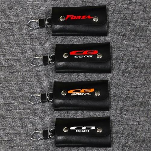 3D Key Holder Chain Collection Keychain for Honda CB650R CB150R CB300R FORZA 300 125 250 Universal Motorcycle Badge Keyring