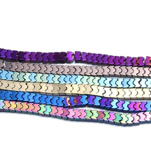 Natural Stone Beading Irregular Shape Plating Hematite Beads for Jewelry Making DIY Necklace Bracelet Accessories Scattered bead