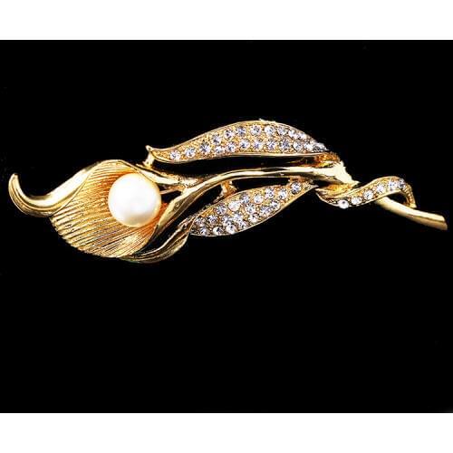 Personality Tulip Brooch Jewelry For Women/men Fashion Jewelry Brooch Pins Metal Scarf Wedding Gift Diy Jewellery Accessories