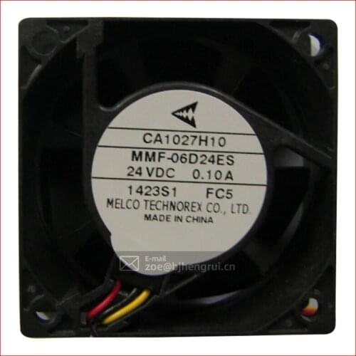 New Mitsubishi inverter fan CA1027H10 MMF-06D24ES-FC5 24V 0.10A