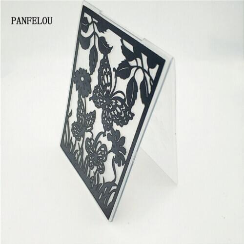 HOT plastic Picking honey craft card making paper card album wedding decoration clip Embossing folders