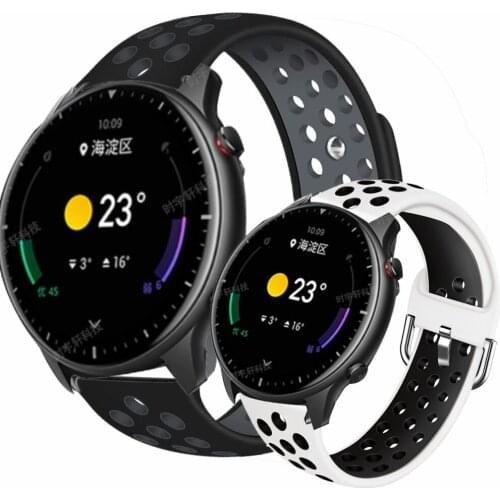 For GTR2 Silicone Strap Watchband for Xiaomi Huami Amazfit PACE/Stratos 3 2 2S Watch Bracelet Band for Amazfit GTR 2 Correa