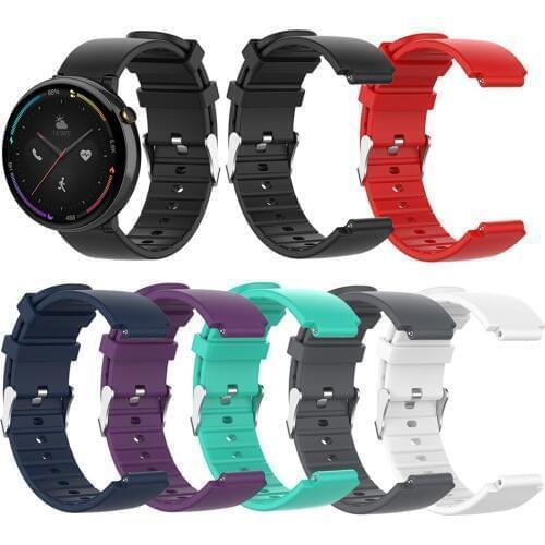 Silicone Watchband Straps for Huami Amazfit 2 A1807 Watch Replacement Wrist Band for Huami Amazfit 2 A1807 Watch Band