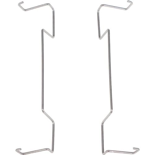 2pcs 8cm Computer CPU Cooling Fan Clip Steel Wire Fastener Metal Clip Computer Related Accessories