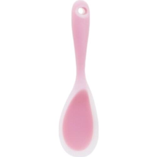 1pc Translucent Food High Temperature Resistant Sushi Spoon Silicone Rice Spoon Kitchen Tool Tableware