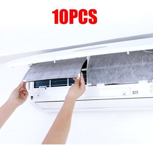 10pcs Anti-Dust Air Condition Outlet Filter Mesh Anti-dust Net Cleaning Purification Household Air Conditioner Cleansing Filter