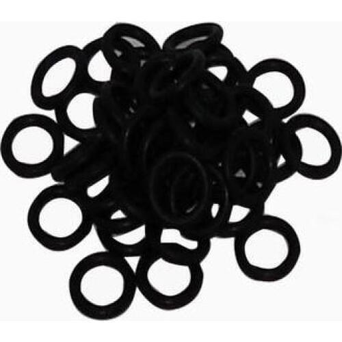 100pcs Tatoo Rubber Elastic Grommets Supplies Shockproof Absorption For Tattoo Mahcine Gun Nipple Tip Tattoos Accessories Sale
